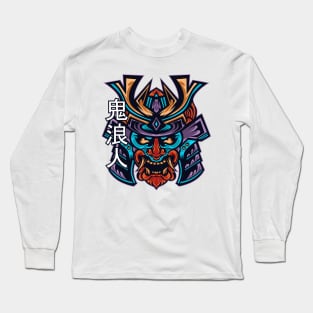 Demon Samurai Long Sleeve T-Shirt